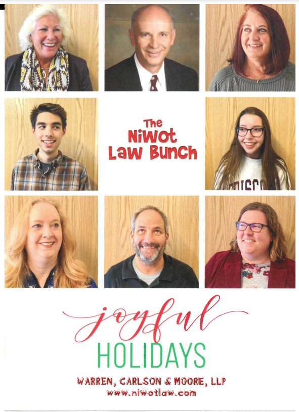 The team at Warren, Carlson & Moore, LLP